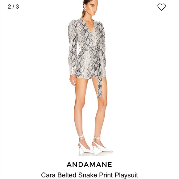 The Andamane snake skin romper - Picture 2 of 5